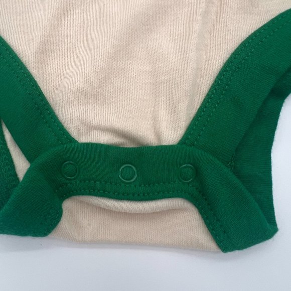 NWOT 🥀 0-3Mo. "Lucky Charm" Wonder Nation St. Patrick's Day 2 Piece Onesie Set - Picture 3 of 10